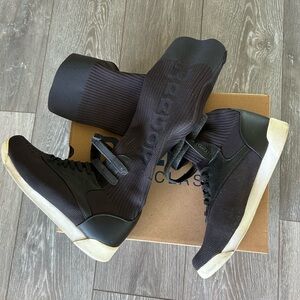 Reebok High-Top Knit Boot Sneakers